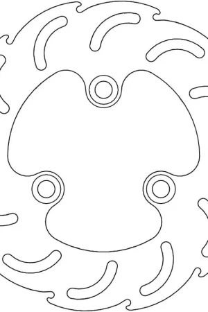 MOTO MASTER - 110232 - Brake Discs - Flame Fixed Disc 190 Direct Beschikbaar