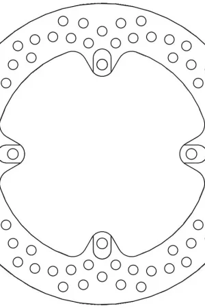 MOTO MASTER - 110470 - Brake Discs - HALO FIXED DISC 210 Professioneel