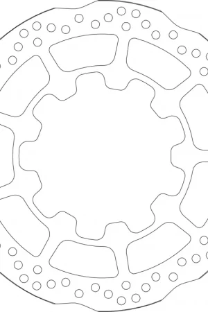 SBS - UPGRADE BRAKE DISC 6114 - Brake Discs - Geschikt voor Kawasaki Kle 500 Trendy