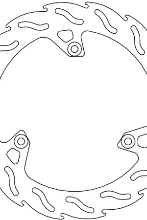 Fabrieksprijs MOTO MASTER - FLAME FIXED DISC 267 - Brake Discs - Optimale remprestaties