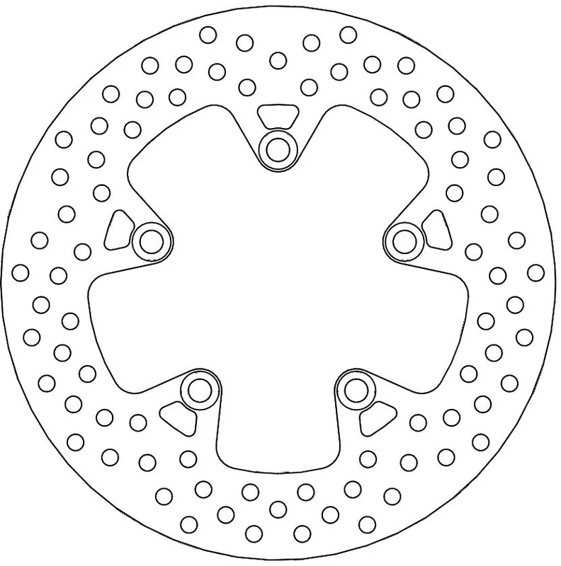 MOTO MASTER - 110469 - Brake Discs - HALO FIXED DISC 250 Laatste Kans