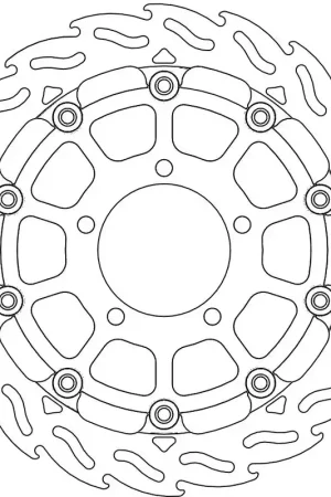 MOTO MASTER - 112091 - Brake Discs - FLAME 5,5MM RACING SERIES Tijdelijk Beschikbaar