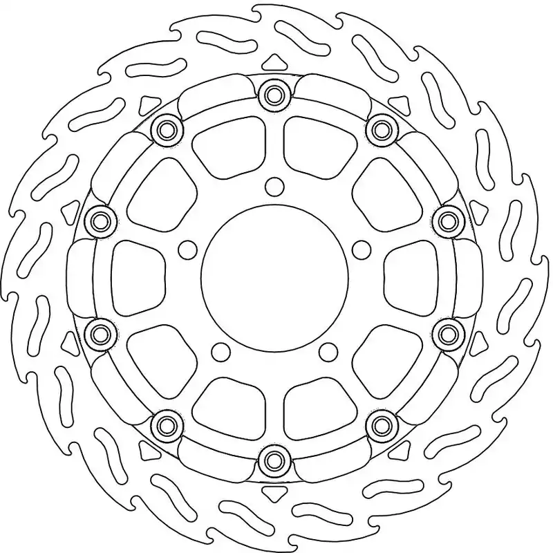 MOTO MASTER - 112091 - Brake Discs - FLAME 5,5MM RACING SERIES Tijdelijk Beschikbaar