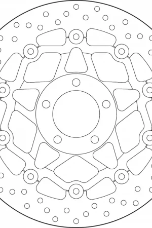 Populair BREMBO - 78B408A0 - Brake Discs - Hoogwaardige remschijf