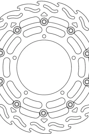 Beperkte Voorraad MOTO MASTER - 112044 - Brake Discs - FLAME FLOATING ALU DISC 320