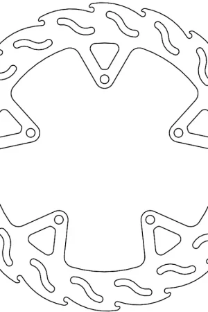 Hete Deal MOTO MASTER - 110682 - Brake Discs - DISC 5,8MM