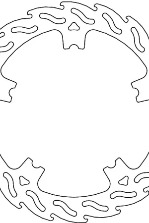 Favoriet MOTO MASTER - 110766 - Brake Discs - FLAME DISC RING 300, RIGHT