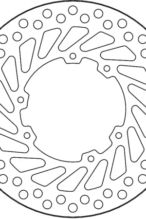 Modern MOTO MASTER - VINTAGE FRONT DISC - Brake Discs - Geschikt voor diverse voertuigen