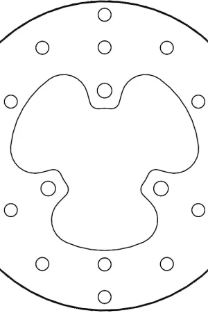 Koopje MOTO MASTER - HALO FIXED DISC 190 - Brake Discs - Geschikt voor diverse modellen