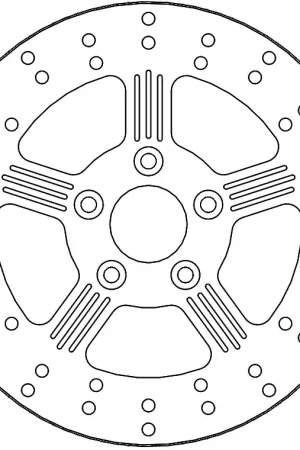 Exclusieve Aanbieding MOTO MASTER - 110849 - Brake Discs - ADRIAN FIXED DISC 292