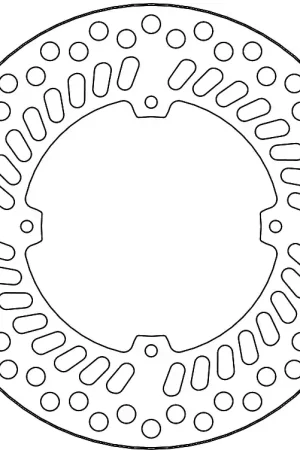 MOTO MASTER - VINTAGE FRONT DISC - Brake Discs - HON. CR125/250/500 '92-'94 Rechtstreeks Van De Fabrikant