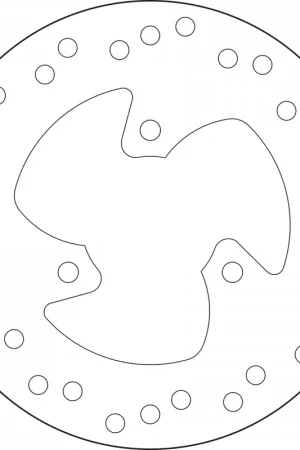 BREMBO - 68B40717 - Brake Discs - Geschikt voor vele modellen Betrouwbaar