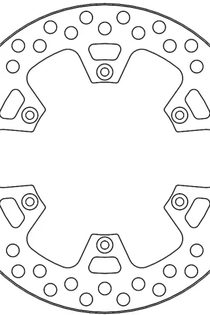 MOTO MASTER - VINTAGE REAR DISC - Brake Discs - SUZ. RM125/250 '99-2005 Exclusief