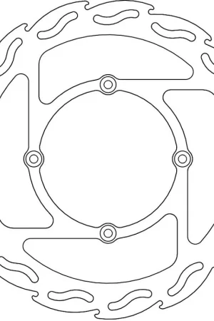 Betaalbaar MOTO MASTER - 110388 - Brake Discs - Flame Fixed Disc 250