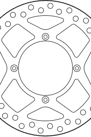 Favoriet MOTO MASTER - VINTAGE FRONT DISC - Brake Discs - Compatibel met diverse Kawasaki modellen