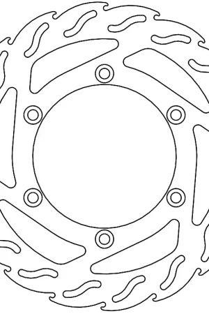 MOTO MASTER - 110698 - Brake Discs - Flame Fixed Disc 310 Koop Online