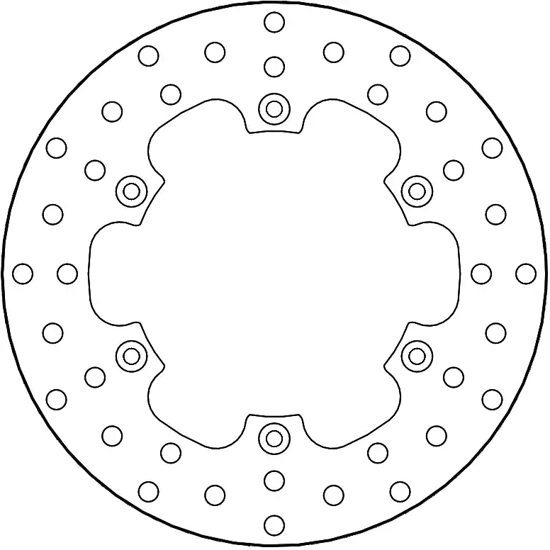 MOTO MASTER - 110740 - Brake Discs - HALO FIXED DISC 220 Laatste Kans