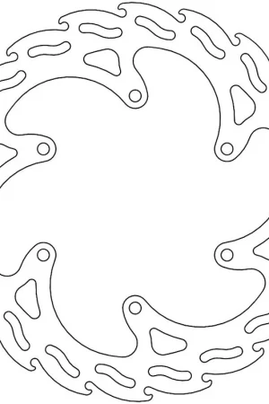 MOTO MASTER - 110281 - Brake Discs - Flame Fixed Disc 282 Groothandel