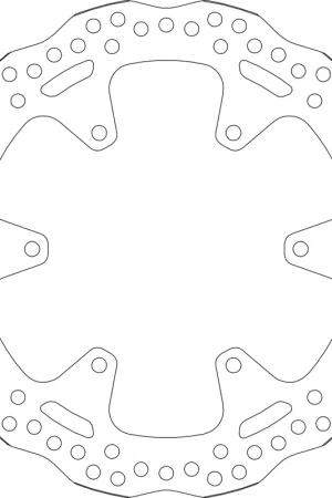 SBS - UPGRADE BRAKE DISC 6087 - Brake Discs - Compatibel met Yamaha Merkproduct