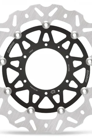 Dagaanbieding MOTO MASTER - 113242 NITRO FLOATING ALU DISC 296 - Brake Discs - OFFSET DISC