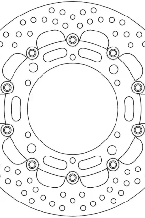 MOTO MASTER - 112141 - Brake Discs - HALO FLOATING ALU DISC 310 Nu Kopen