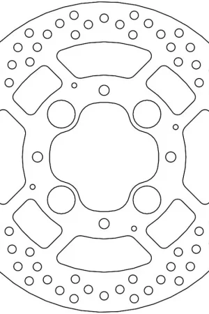 Nieuw MOTO MASTER - 110492 - Brake Discs - HALO FIXED DISC 256