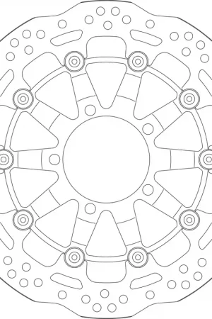 SBS - UPGRADE BRAKE DISC 6040A - Brake Discs - Geschikt voor Triumph Gratis Verzending