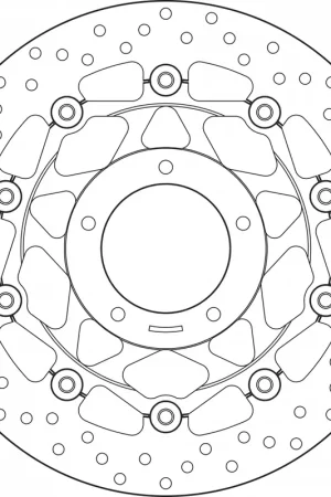 BREMBO - 78B40868 - Brake Discs - Compatibel met Mvagusta Merkproduct