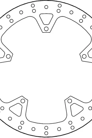 MOTO MASTER - 110742 - Brake Discs - HALO FIXED DISC 292 Trendy