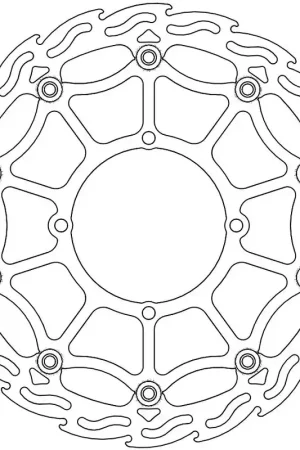 MOTO MASTER - 111039 - Brake Discs - Disc 320mm Trendy