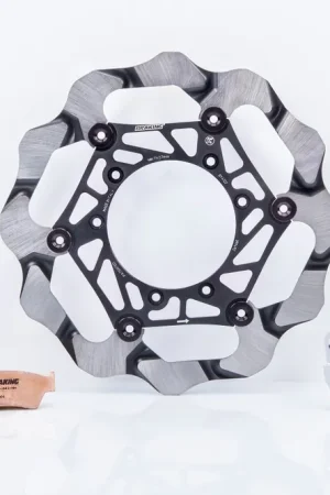 Plaats Bestelling BRAKING - OKI KIT [BATFLY ALU + ACCESSORIES] 280 - Brake Discs - KAWASAKI KXF 06-