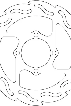 Fabrieksprijs MOTO MASTER - 110228 - Brake Discs - FLAME FIXED DISC 220