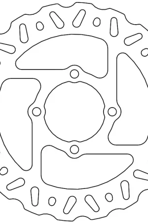 MOTO MASTER - 110806 - Brake Discs - NITRO REAR DISC Koop Vandaag