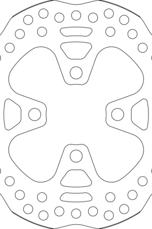 SBS - UPGRADE BRAKE DISC 6023 - Brake Discs - Geschikt voor Yamaha Flitsaanbieding