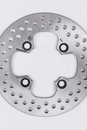 Luxe BRAKING - BRAKE DISC ROUND FIX FRONT - Brake Discs - Geschikt voor Honda Cn 250-modellen