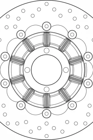 Rechtstreeks Van De Fabrikant BREMBO - 78B40816 - Brake Discs - Compatibel met BMW R serie