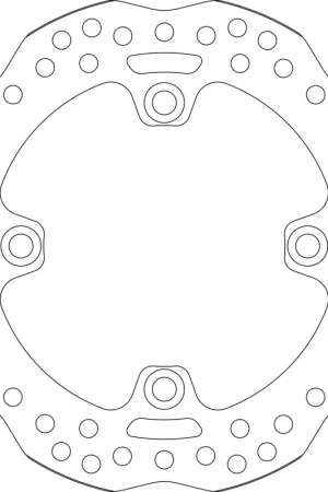 SBS - UPGRADE BRAKE DISC 6110 - Brake Discs - Geschikt voor diverse Honda en Suzuki modellen Laatste Versie