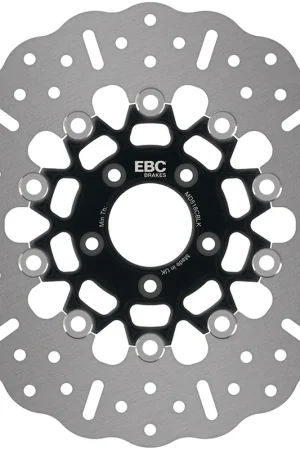 Gecertificeerd EBC - MD518CBLK - Brake Discs - BLACK CHROME CENTRED H-D DISC