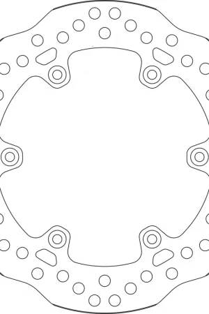 Beperkt Aanbod SBS - UPGRADE BRAKE DISC 6091 - Brake Discs - Compatibel met Yamaha modellen