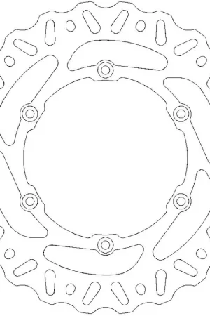 Tijdelijk Beschikbaar MOTO MASTER - 110376 - Brake Discs - NITRO FIXED DISC 240