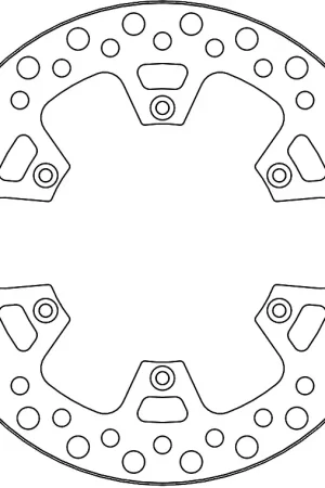MOTO MASTER - VINTAGE REAR DISC - Brake Discs - Compatibel met Suzuki RM125/250 Hete Deal