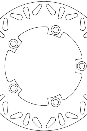 FERODO - FMD0448R - Brake Discs - Fixed Brake Disc Populair