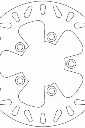 FERODO - FMD0199R - Brake Discs - Compatibel met Kawasaki-modellen In De Mode