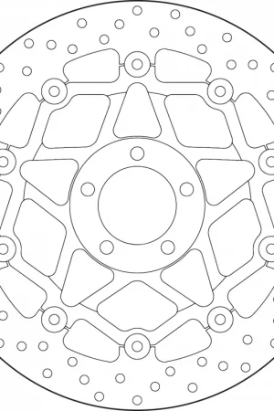 BREMBO - 78B408A1 - Brake Discs - Geschikt voor diverse Kawasaki-modellen Bestseller