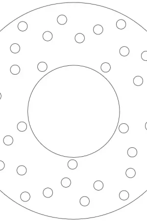 FERODO - FMD0210R - Brake Discs - Geschikt voor diverse Piaggio modellen Nieuw Model
