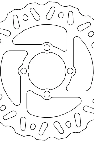 MOTO MASTER - 110807 - Brake Discs - NITRO REAR DISC Wereldwijde Verzending