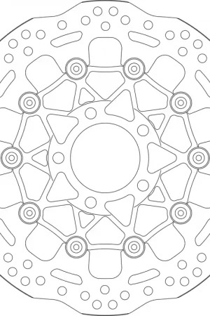 SBS - UPGRADE BRAKE DISC 6083 - Brake Discs - Geschikt voor Suzuki Luxe