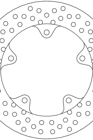 Actieprijs MOTO MASTER - 110495 - Brake Discs - HALO FIXED DISC 220