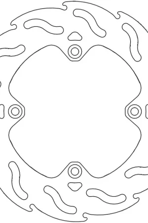 MOTO MASTER - 110212 - Brake Discs - Flame Fixed Disc 184 Bestseller