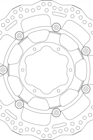 Favoriet SBS - UPGRADE BRAKE DISC 6271 - Brake Discs - Compatibel met Honda